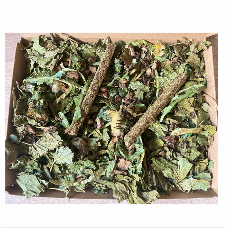 Autumn leaf forage box