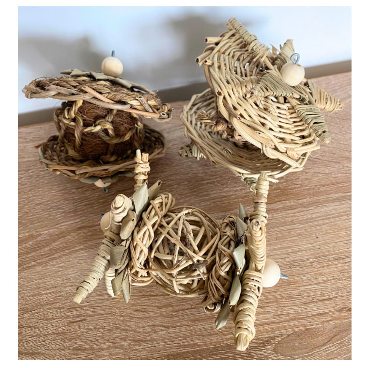 Natural toy tumbles