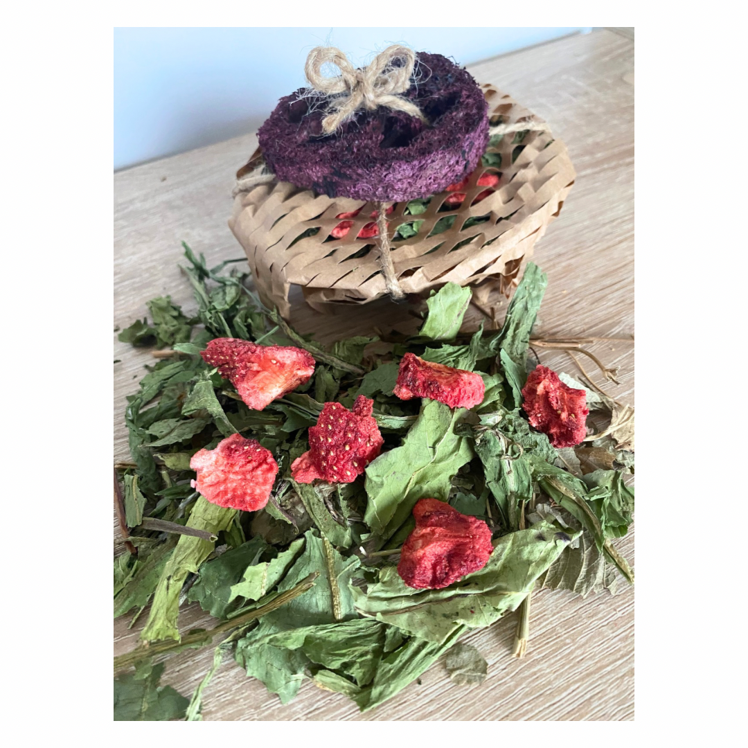 Festive berry mince pie