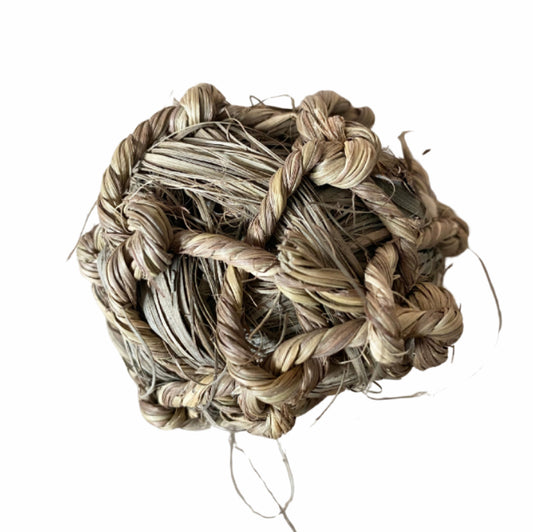 Seagrass rope ball