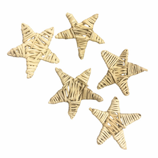 Mini vine stars - Pack of 5