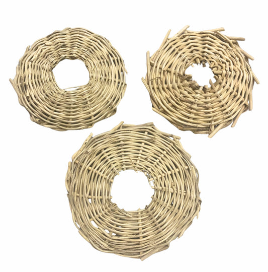 Large vine hulas - Pack of 3